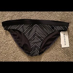 Athleta Chevron Swimsuit Bottoms XL